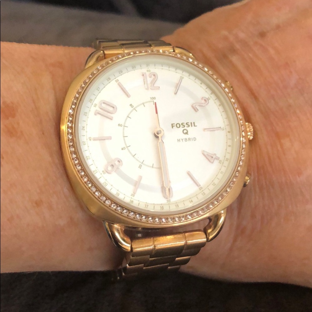 Fossil Q Smartwatch in rose gold